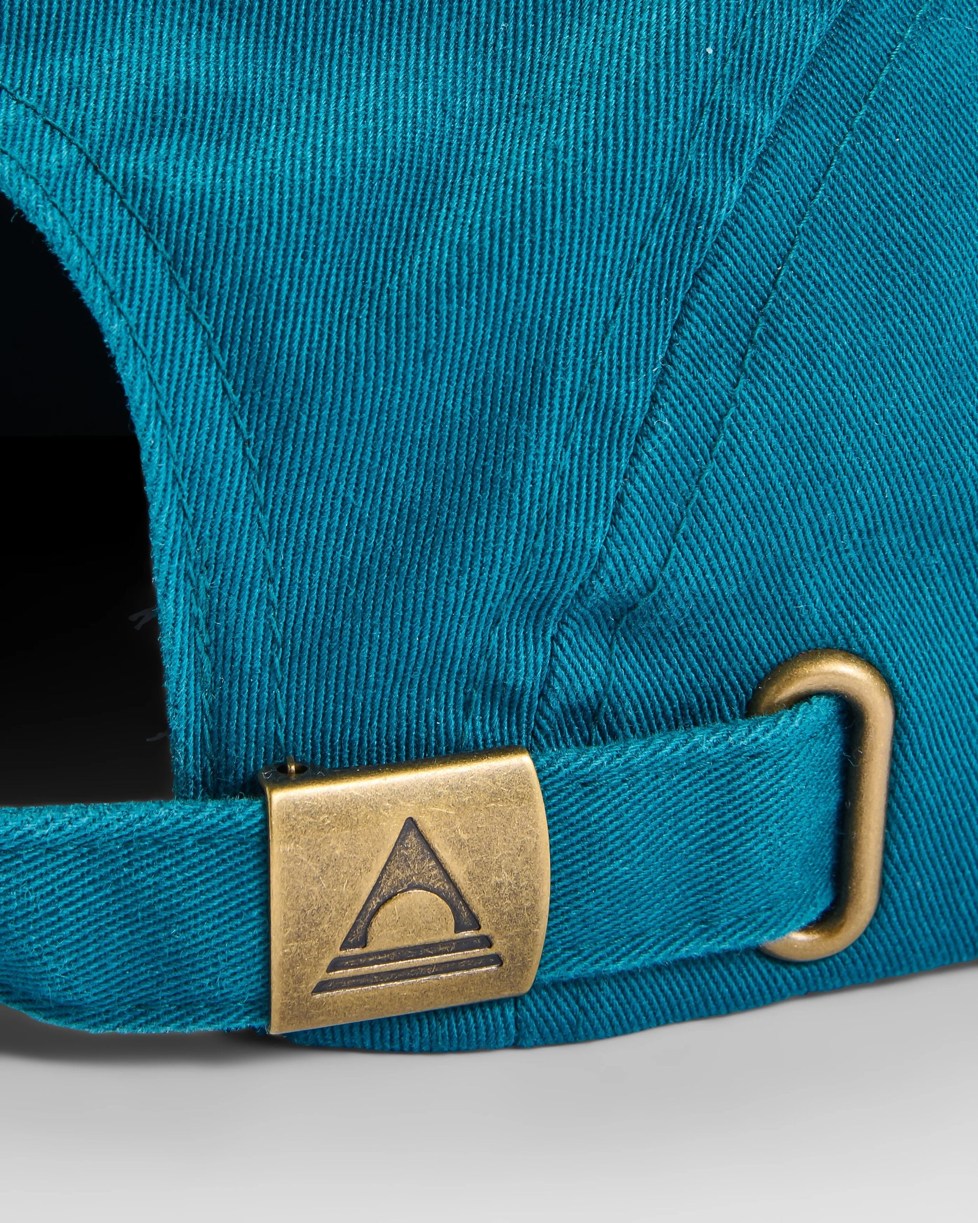 Fixie Organic 5 Panel Cap 2.0 - Tidal Blue - Flatlay
