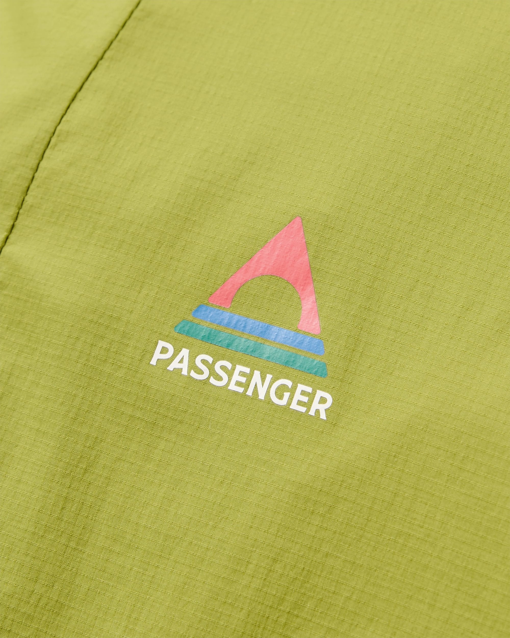 Gusto 2.0 Windshell Anorak - Tea Green - Flatlay