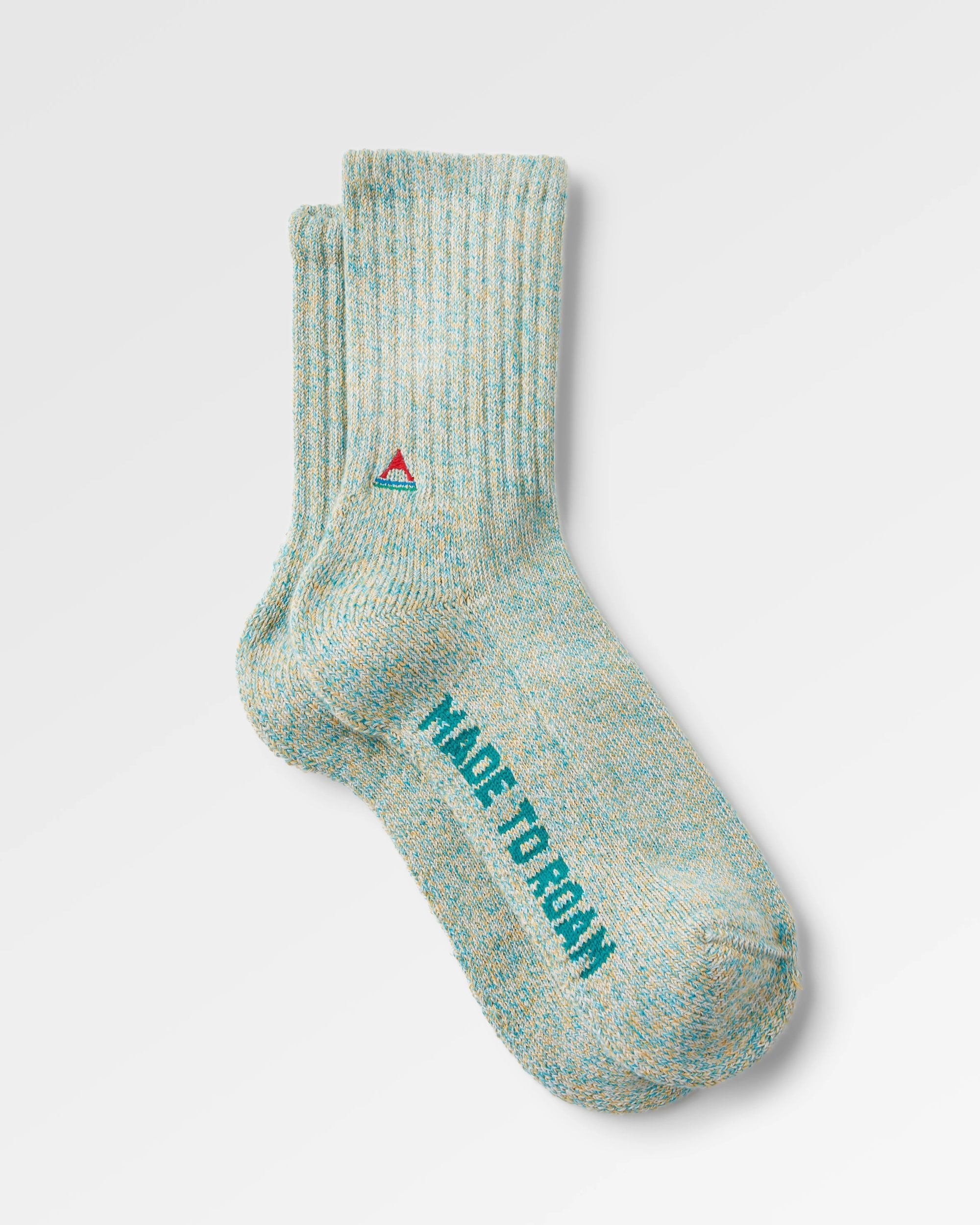 Kiruna Heavy-weight Socks - Birch - Flatlay