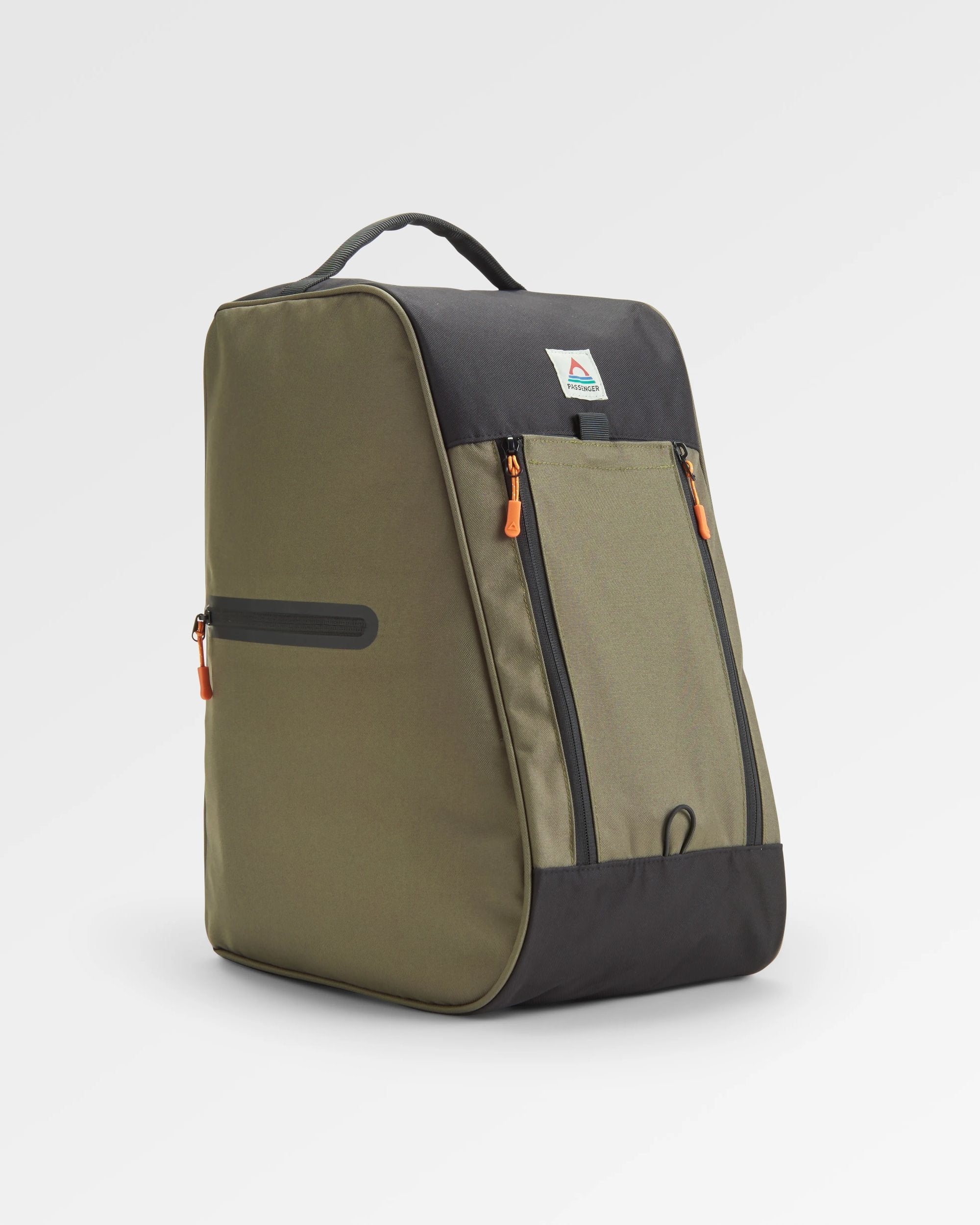 Bootdocker Recycled Boot Bag - Khaki - Flatlay