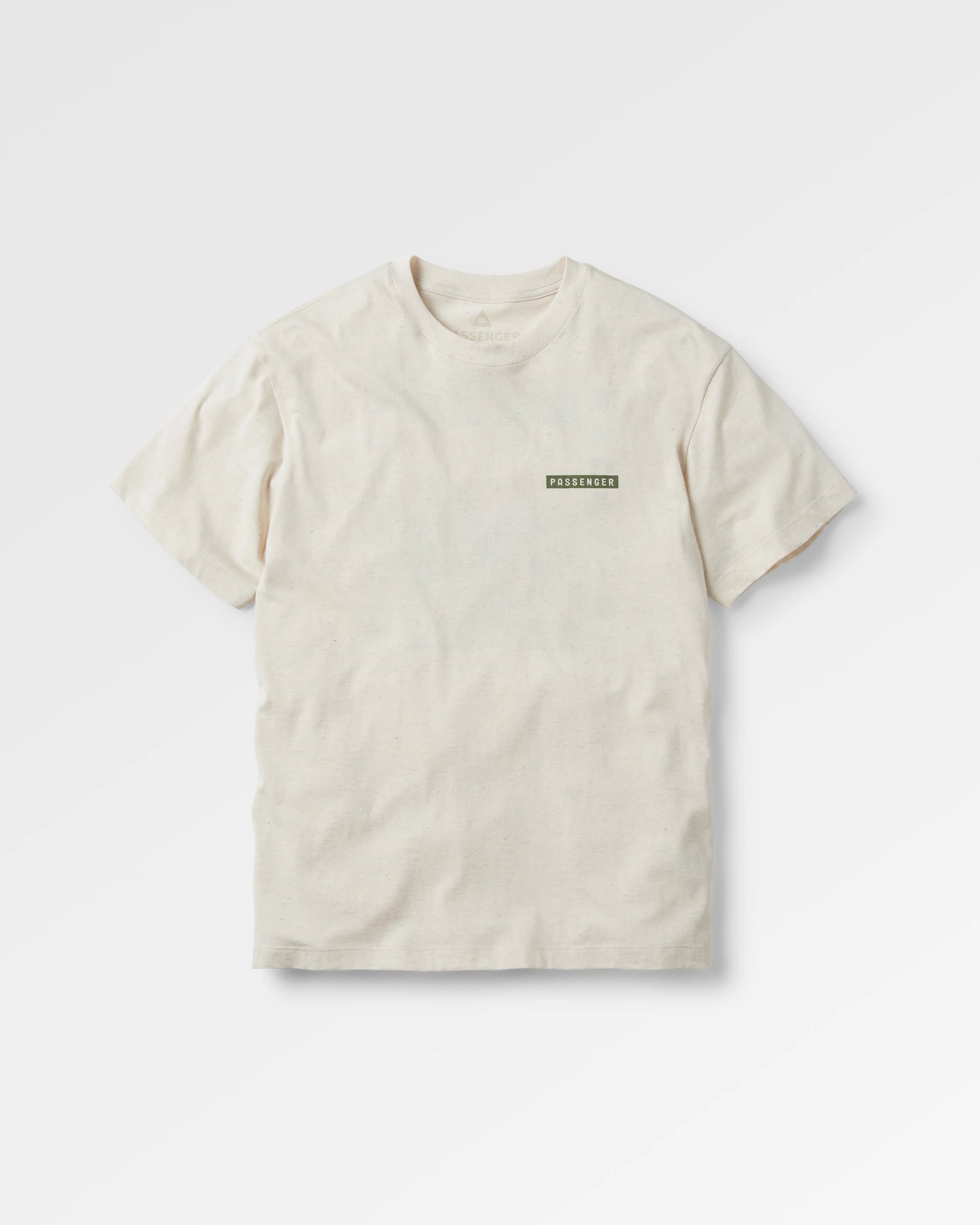 Sierra Recycled Relaxed Fit T-Shirt - Milky Marl