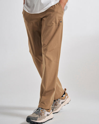 Traveller Trouser - Caramel Brown - Studio Model