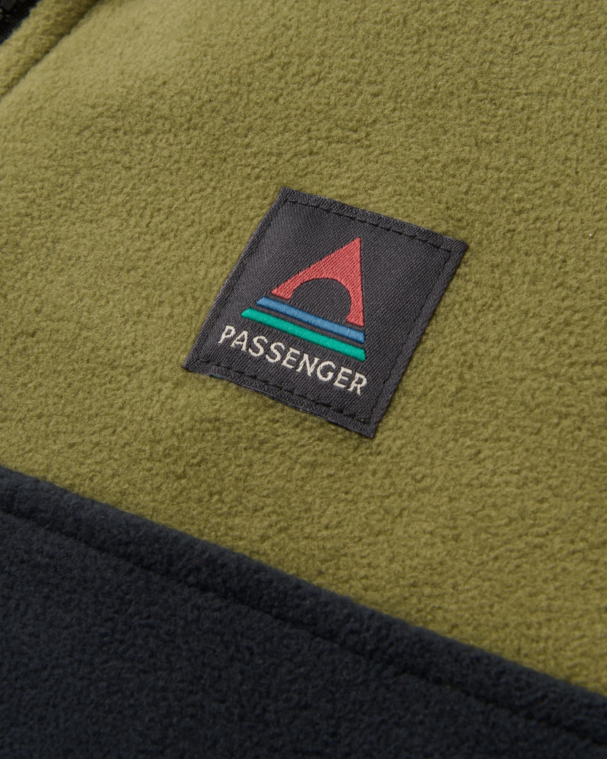 Set Off Polartec® 1/4 Zip Fleece - Khaki - Flatlay