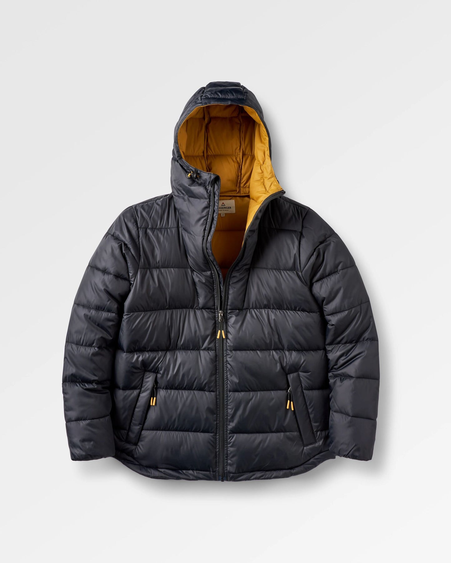 Kai Recycled Insulated Jacket - Black - Flatlay