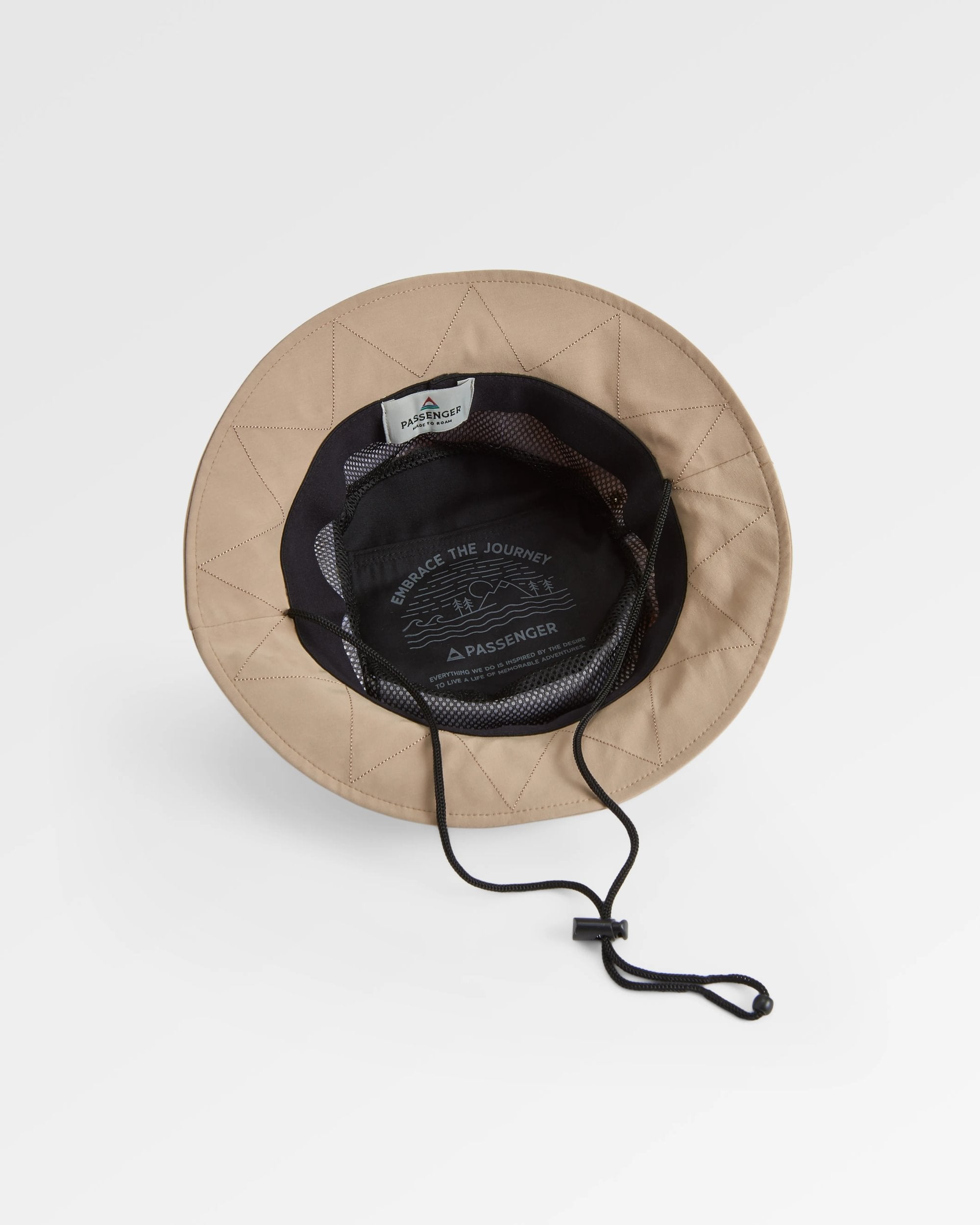 Trail Bucket Hat - Chinchilla Brown - Flatlay