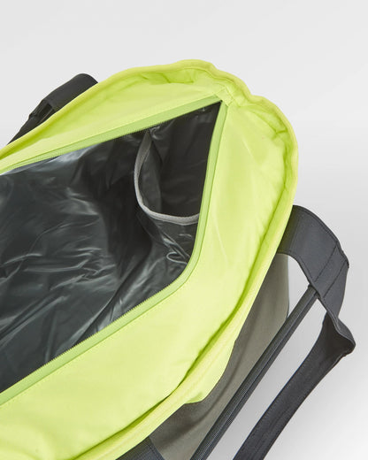 Tote Recycled Cooler Bag - Khaki Multi - Flatlay