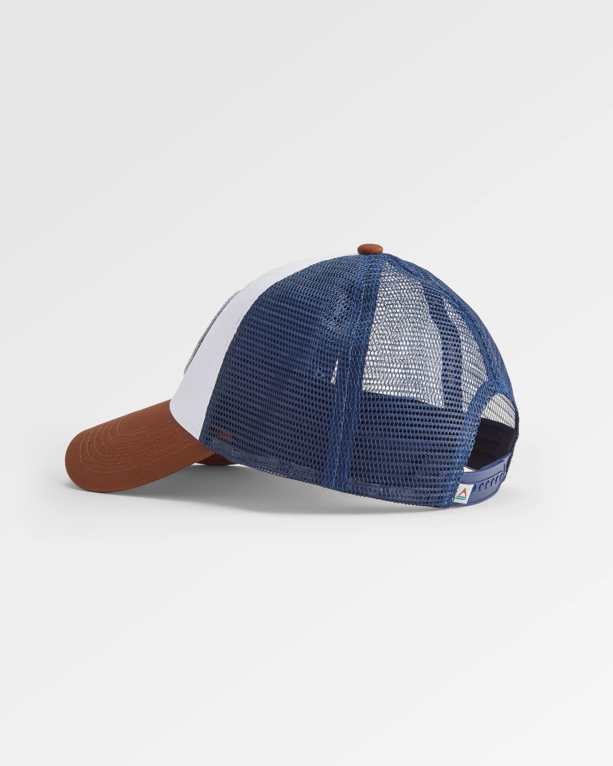 Odyssey Mesh Snapback Cap - Rich Navy/Rubber - Flatlay