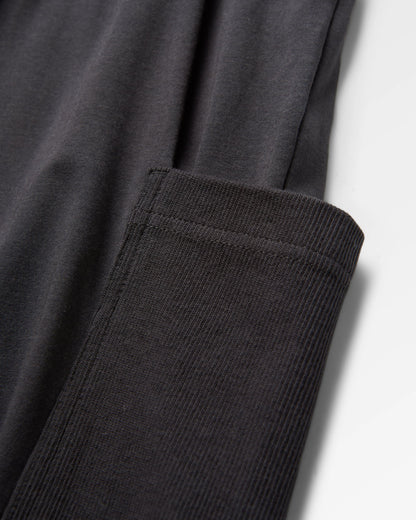 Day Dream Recycled Trouser - Black - Flatlay