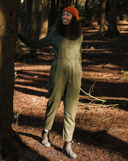 Resonate Boiler Suit - Khaki - Lifestyle