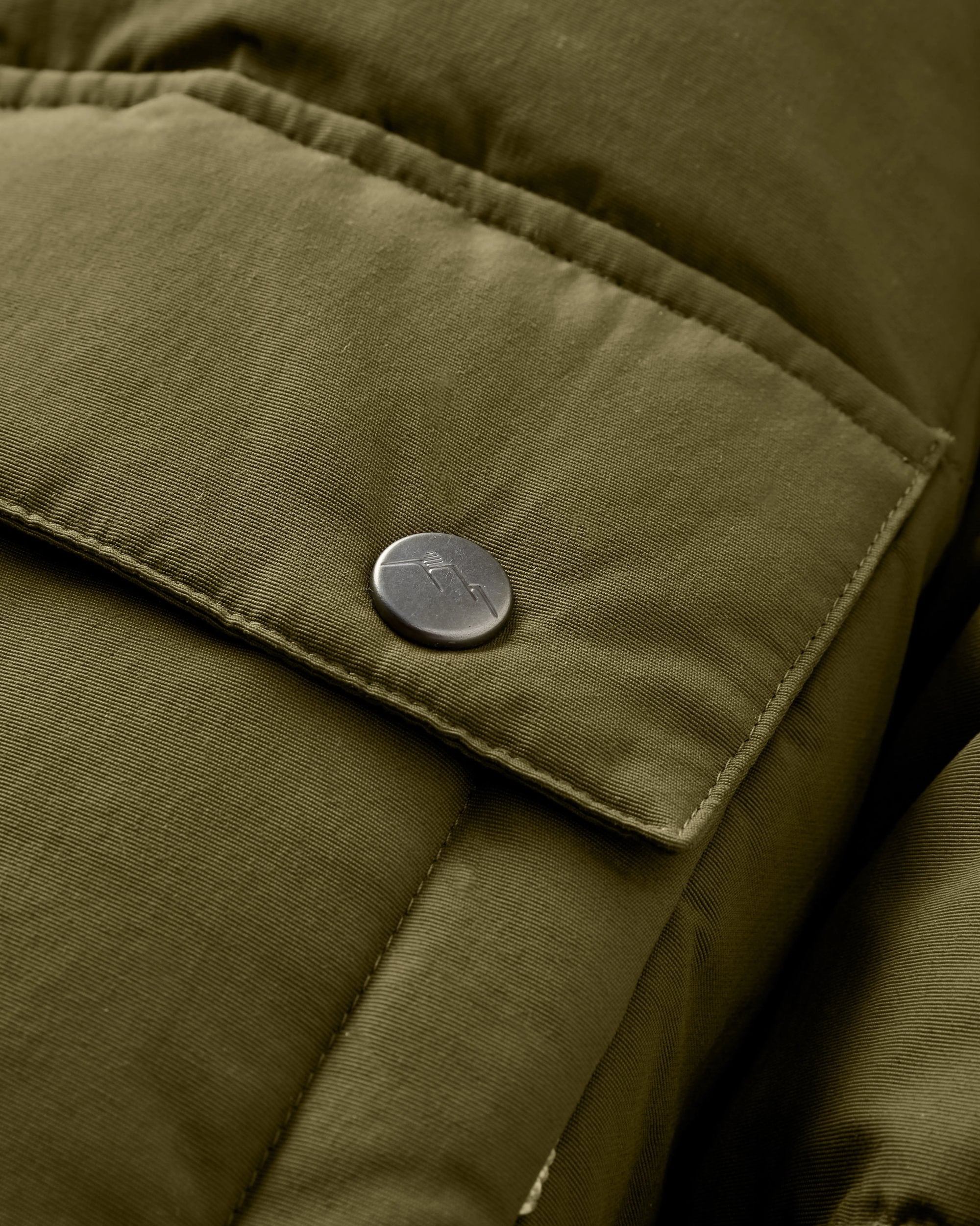 Grounded Insulated Jacket - Dark Olive - Flatlay