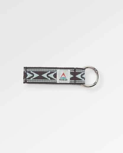 Travel Key Ring - Stepping Stone - Surf Spray/Charcoal - Flatlay