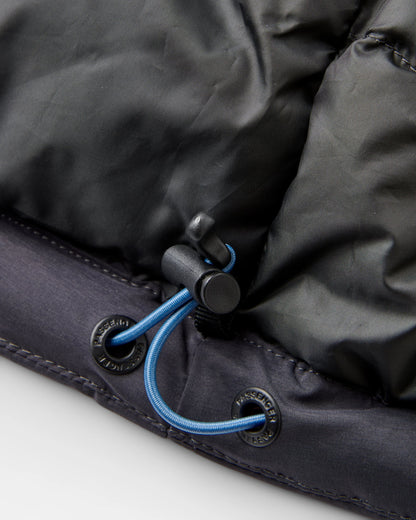 Kindlewood Down Jacket - Faded Black/Khaki - Flatlay