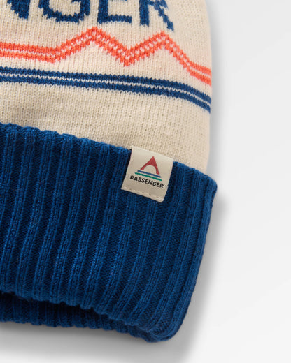 Passenger Logo Bobble Hat - Birch - Flatlay