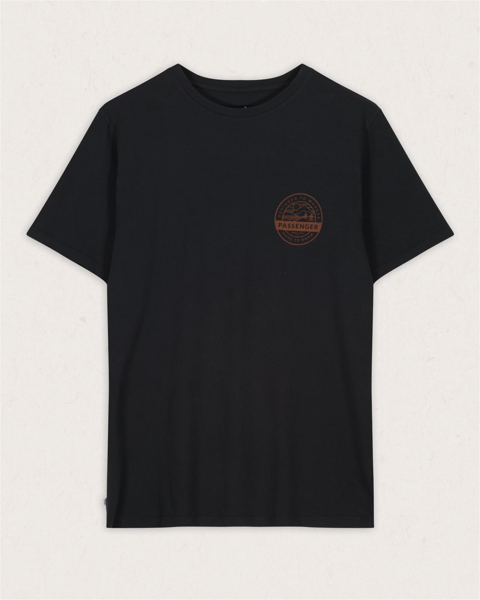 Odyssey Recycled Cotton T-Shirt - Black