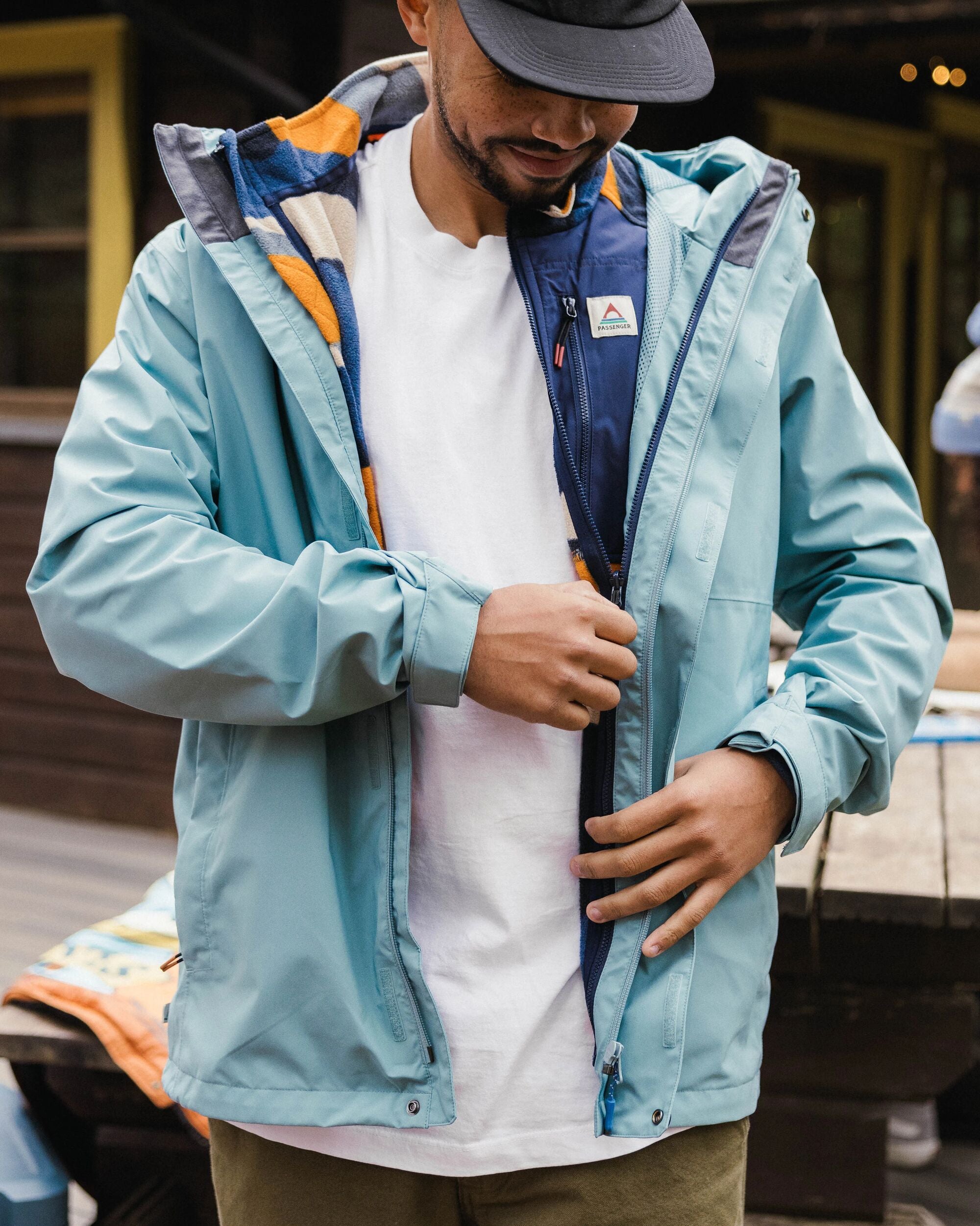 Graniteridge Recycled Waterproof 3 in 1 Jacket - Arctic - Lifestyle