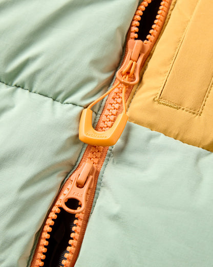 Cindra Down Jacket - Pistachio - Flatlay