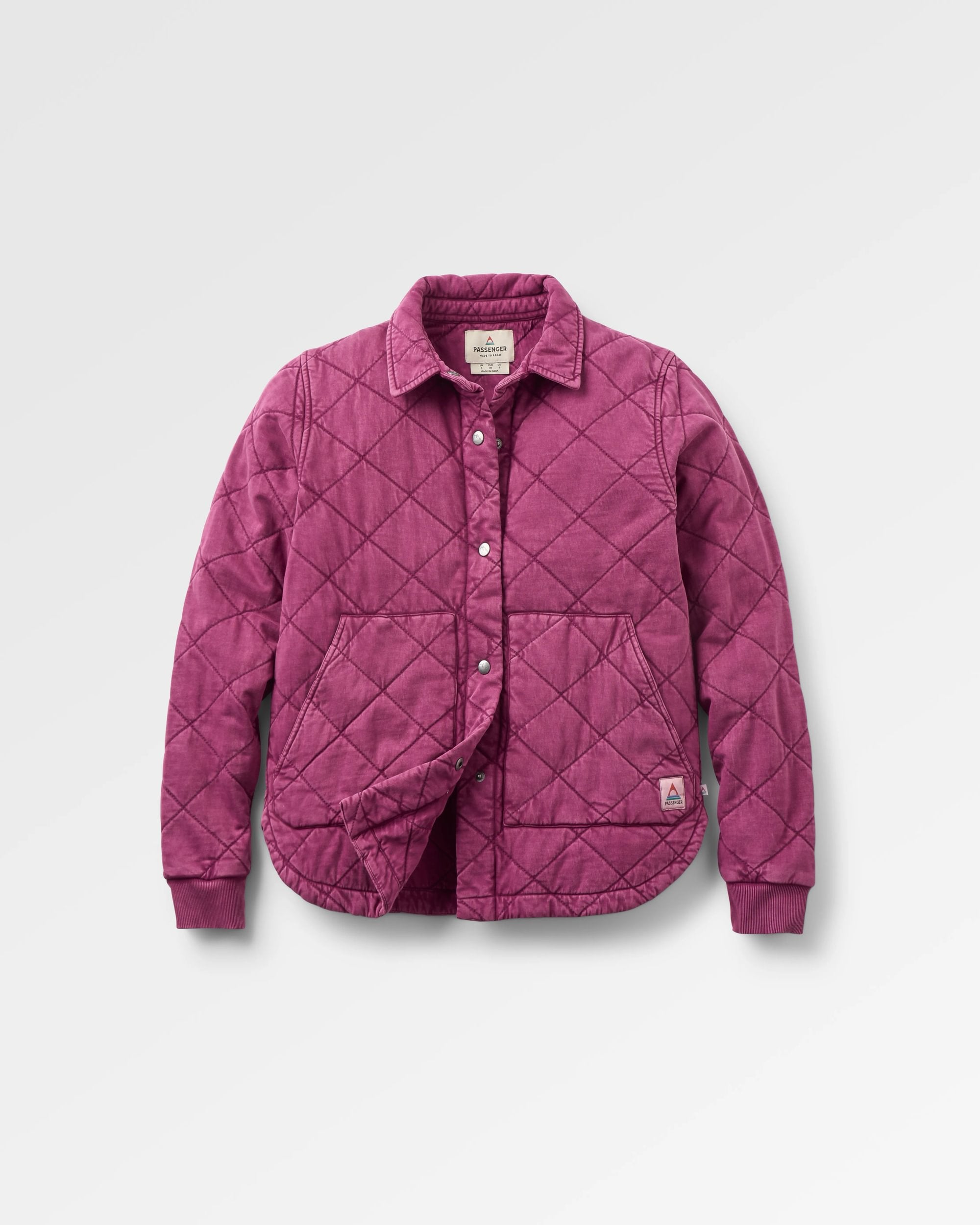 Clementine Shirt - Fig - Flatlay