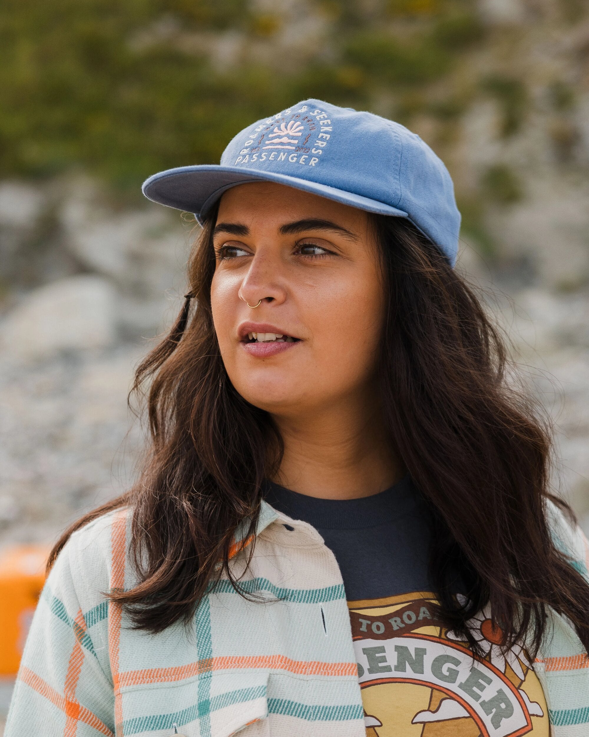 Seekers Recycled Cotton Low Profile Cap - Moonlight Blue - Lifestyle - Female