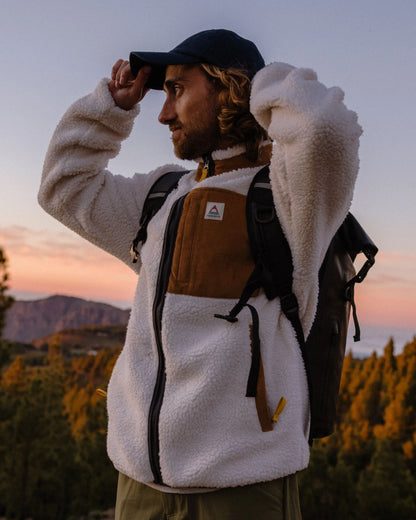 Trekker Deep-Pile Sherpa Fleece - Warm Ivory - Lifestyle