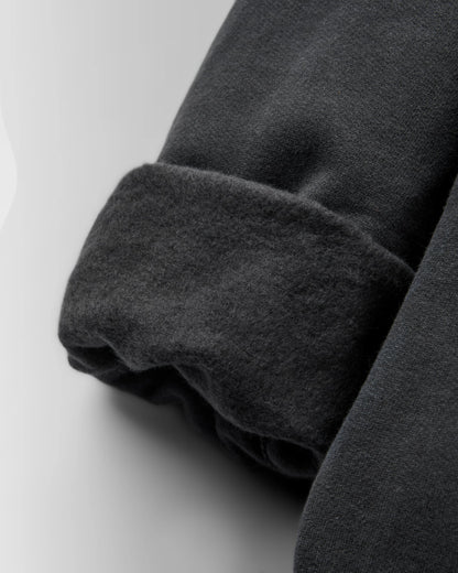 Roamer Women's Sweatshirt - Faded Black - Flatlay
