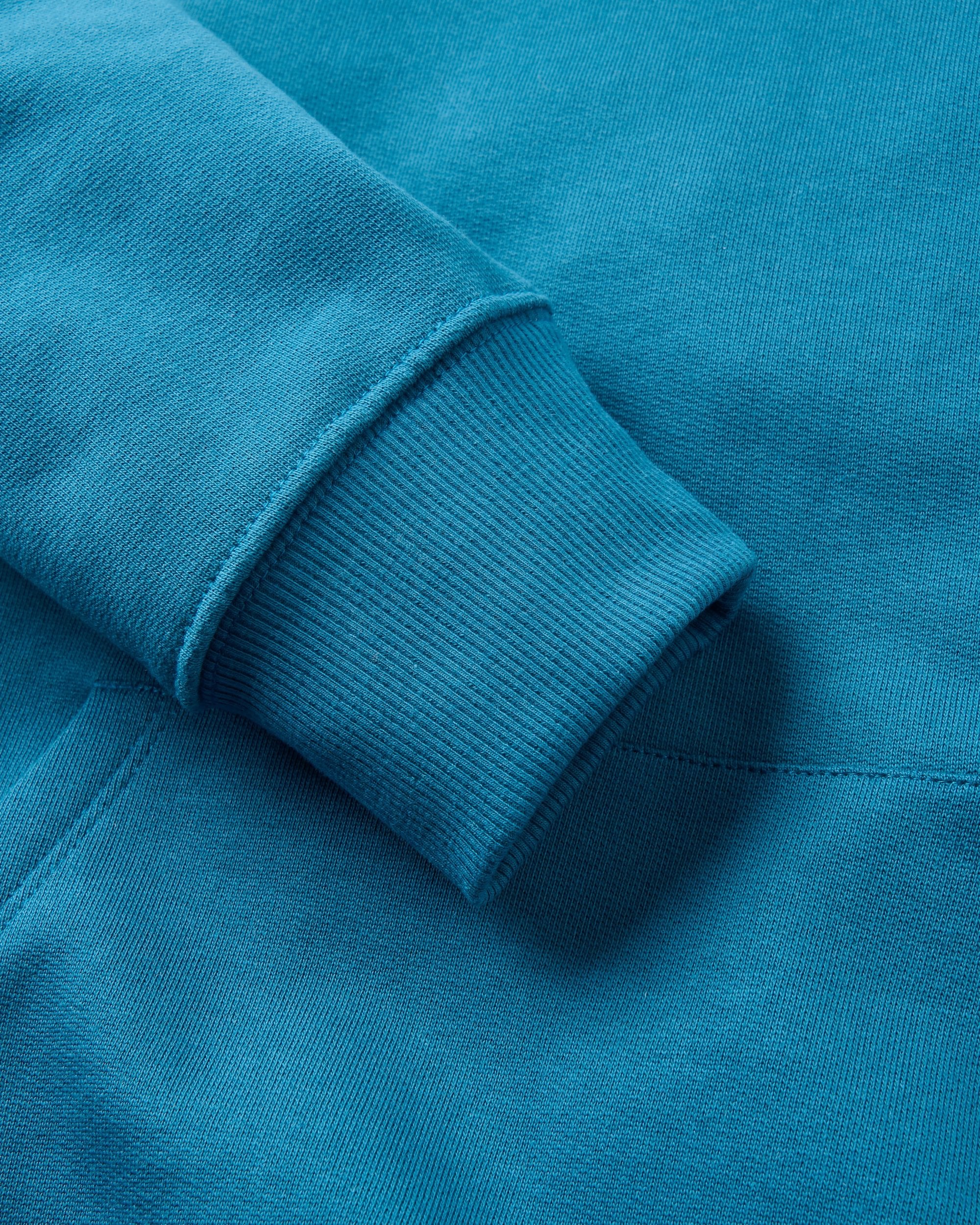 Passenger Relaxed Fit Hoodie - Tidal Blue - Flatlay