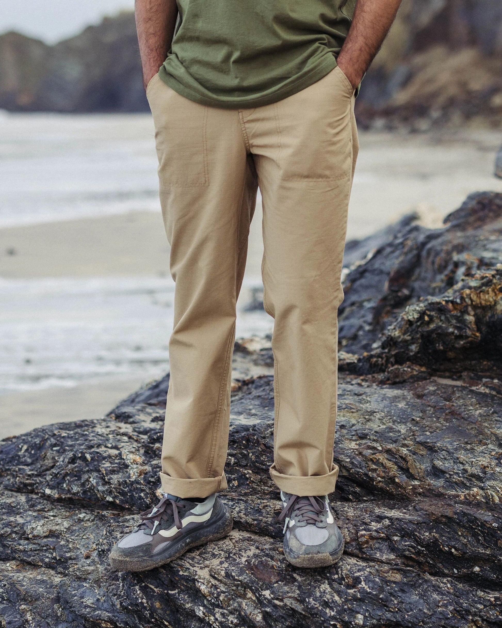 Rif-Raf Ripstop Trouser - Biscuit