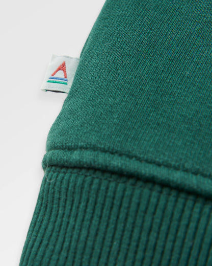 Yuca Recycled Cotton Sweatshirt - Rain Forest - Flatlay