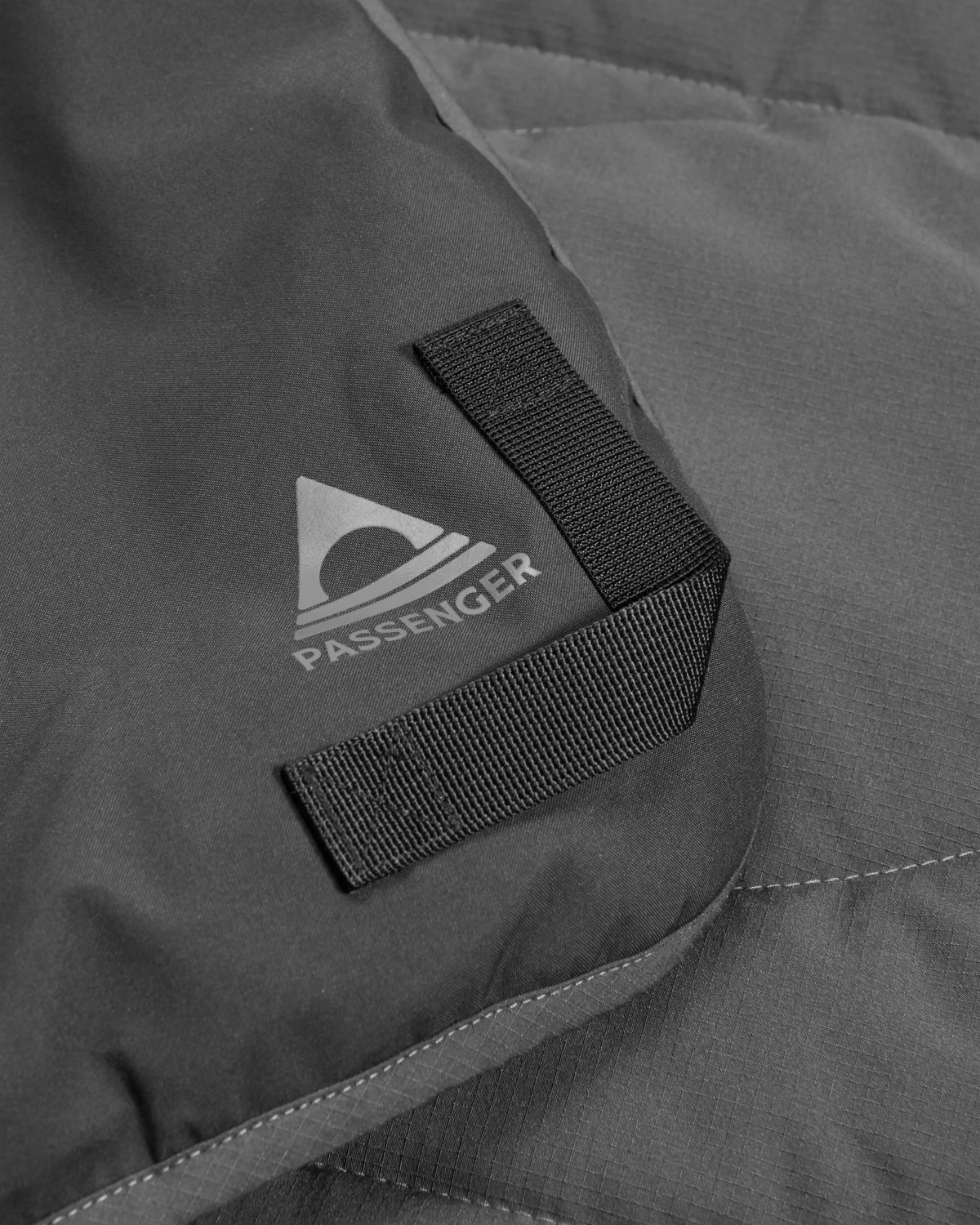 Campscape All Conditions Blanket - Charcoal/Faded Black - Flatlay
