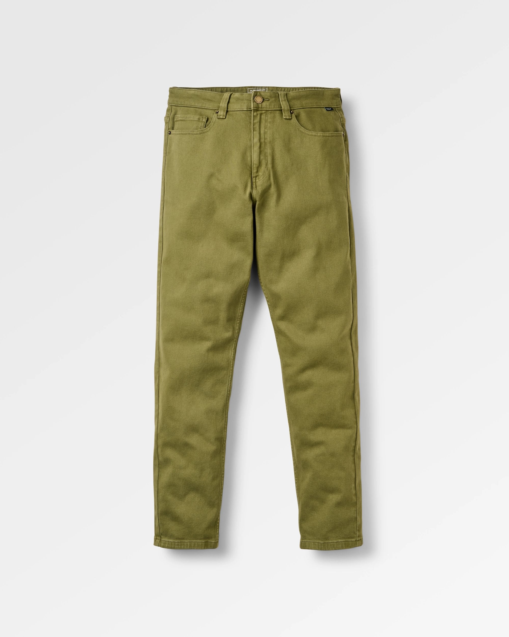 Farloche Organic Cotton Jeans - Khaki - Flatlay