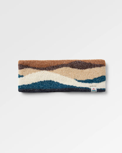 Scenic Recycled Headband - Scenic Toffee - Flatlay