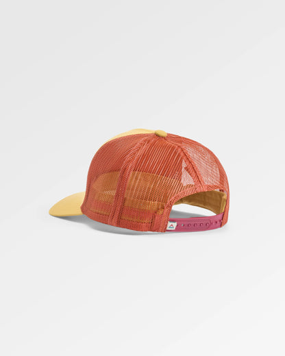Midtown Trucker Cap - Warm Beige - Flatlay