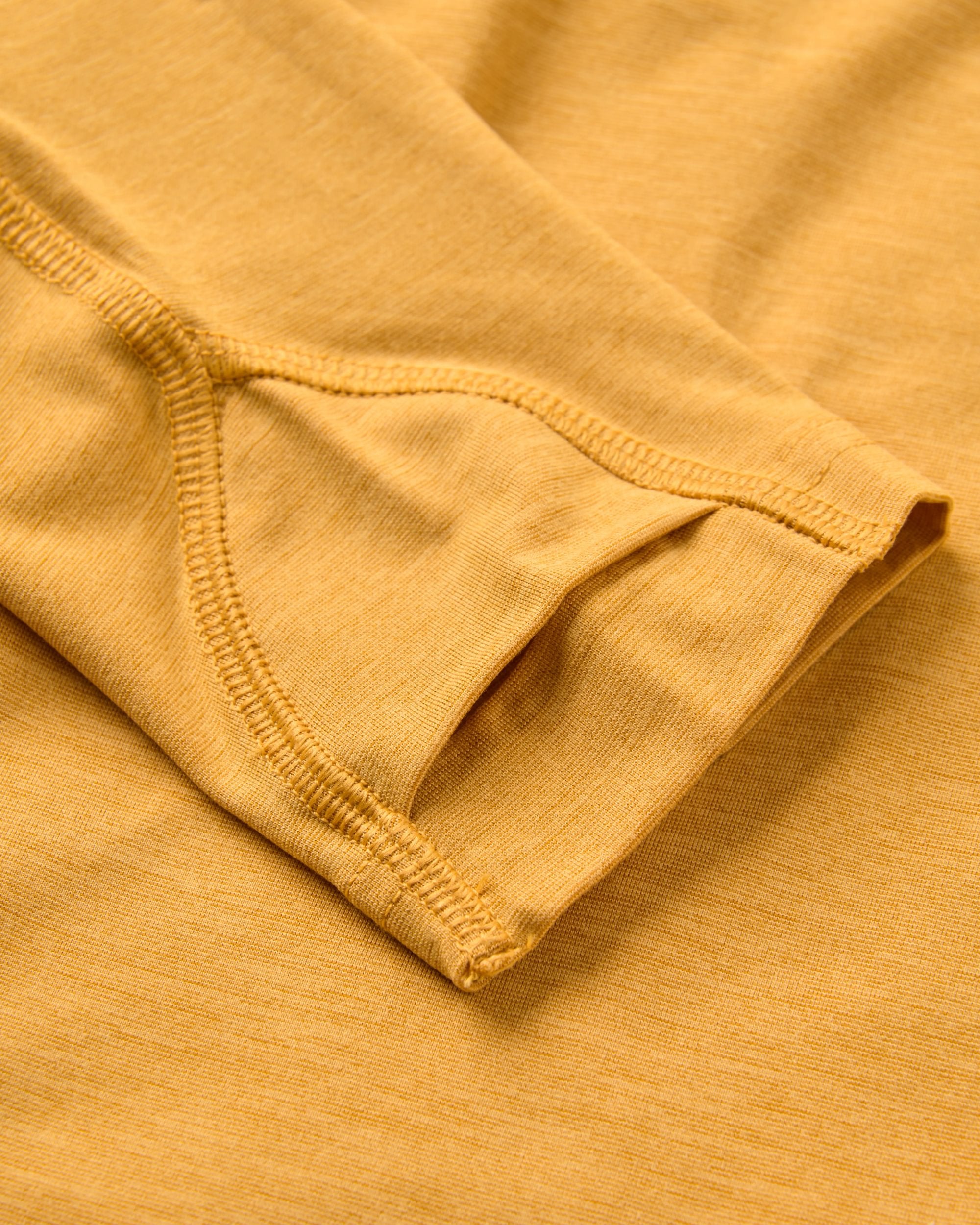 Sunvale Lightweight UPF50 Hoodie - Spruce Yellow Marl - Flatlay