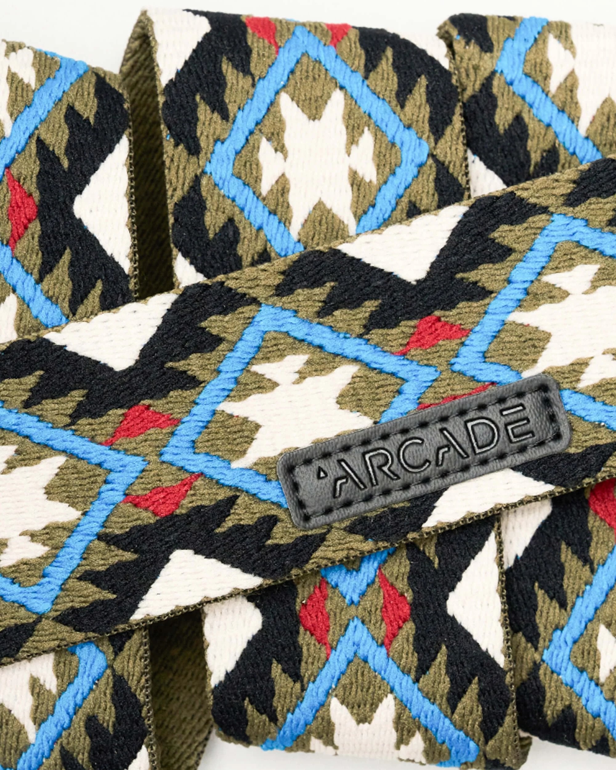 Arcade Belt Twilight - Oat / Turquoise - Flatlay
