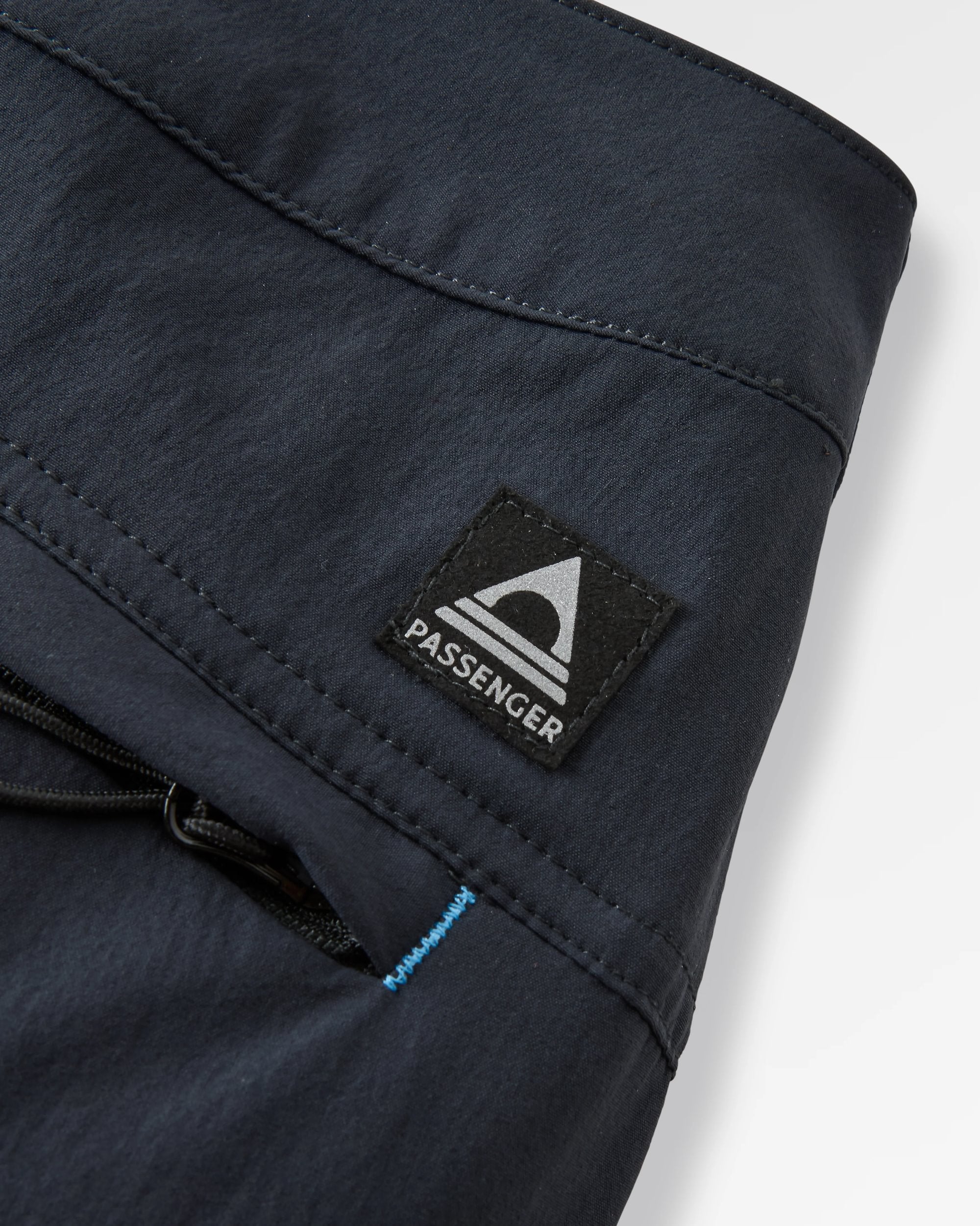 365 Trail Roll Up Trouser - Black - Flatlay