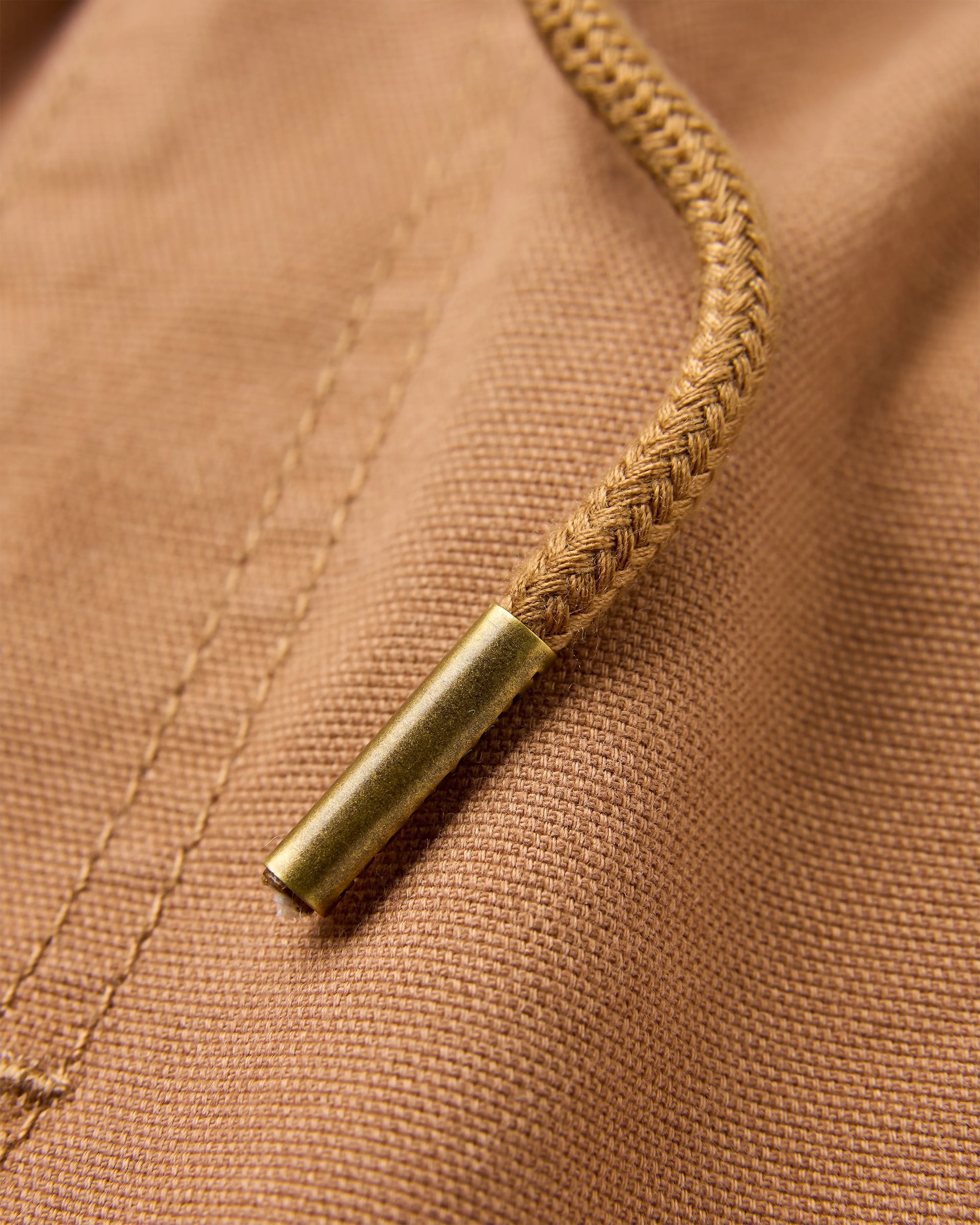 Drifter Organic Cotton Short - Toffee - Flatlay