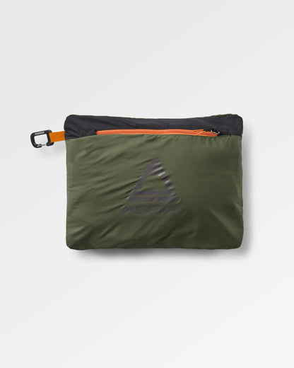 Daybreak Lightweight Thermore® Insulated Hoodless Jacket - Faded Black/Khaki - Flatlay