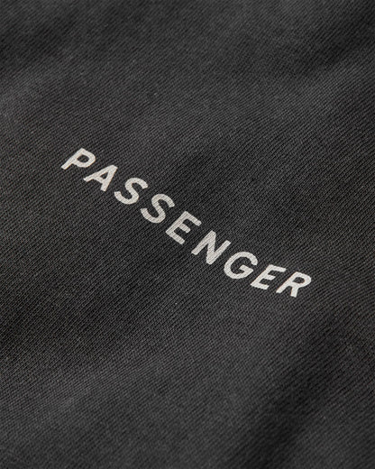 Made To Roam Recycled Cotton T-Shirt - Black - Flatlay