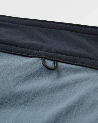 Cutback NetPlus® 17" Boardshort - Storm Grey/Marine Blue - Flatlay