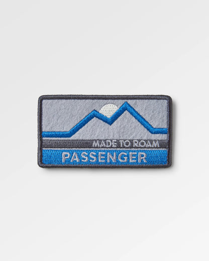 Roam Wild Patch - Grey Blue - Flatlay