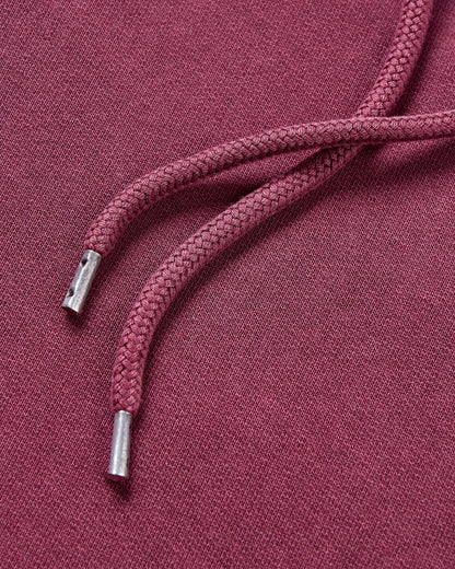 Love The Wild Hoodie - Wine - Flatlay