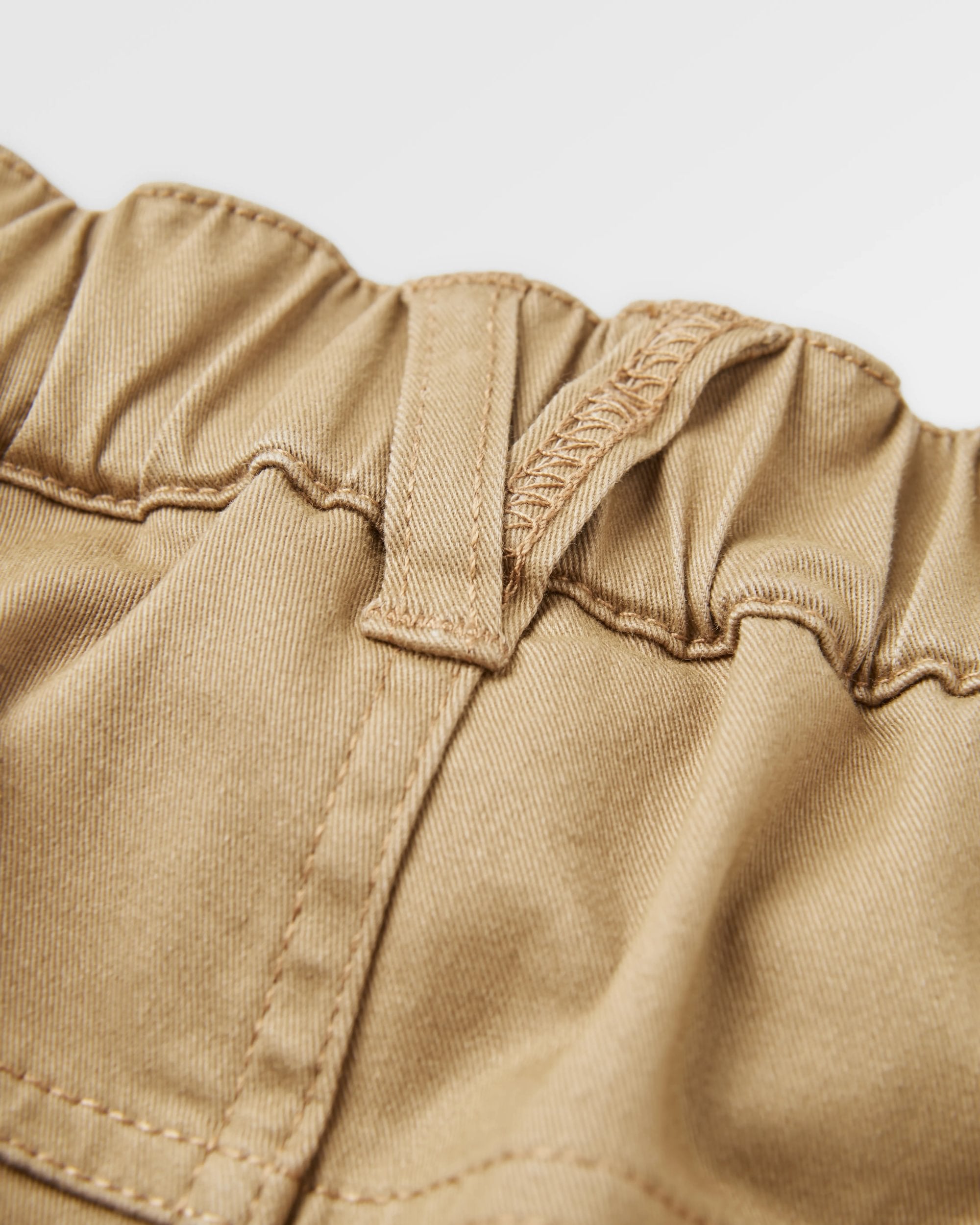 Lani Organic Twill Long Short - Elmwood - Flatlay