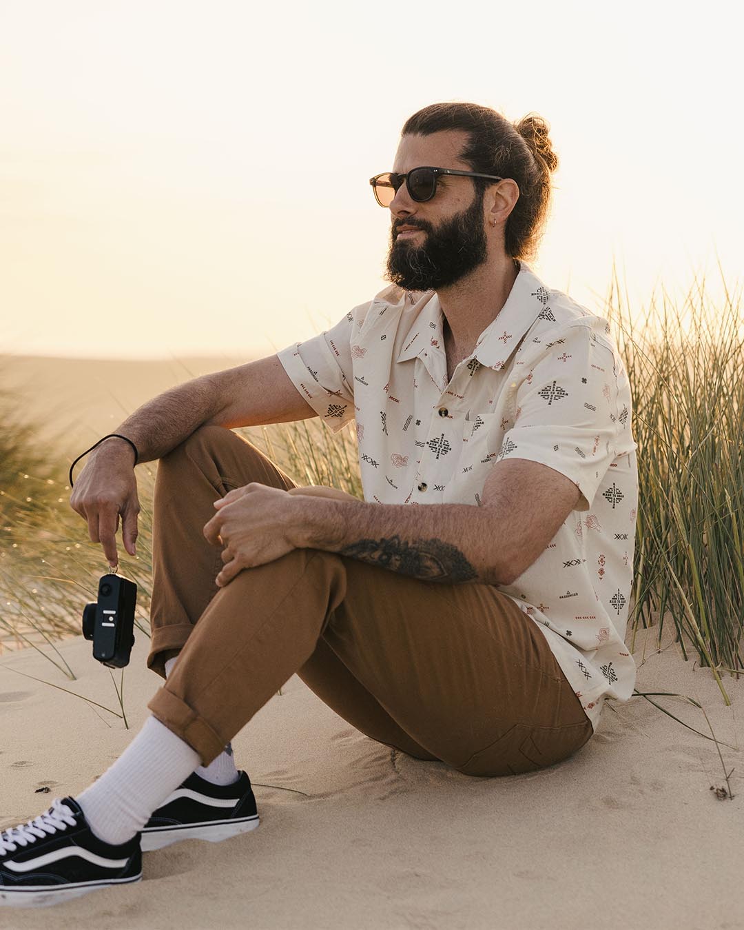 Cove Organic Cotton Shirt - Birch Made To Roam