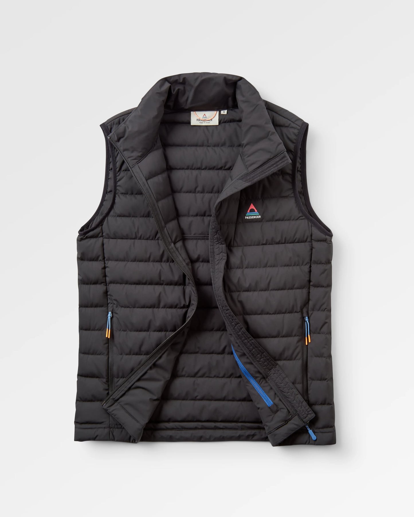 Northstar Down Recycled Vest - Black - Flatlay