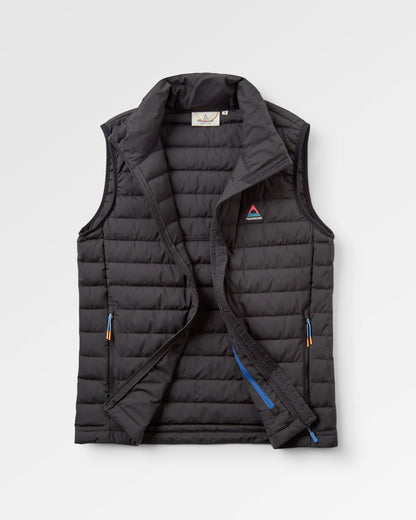 Northstar Down Recycled Vest - Black - Flatlay