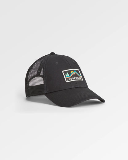 Made To Roam Trucker Cap - Phantom Black - Flatlay