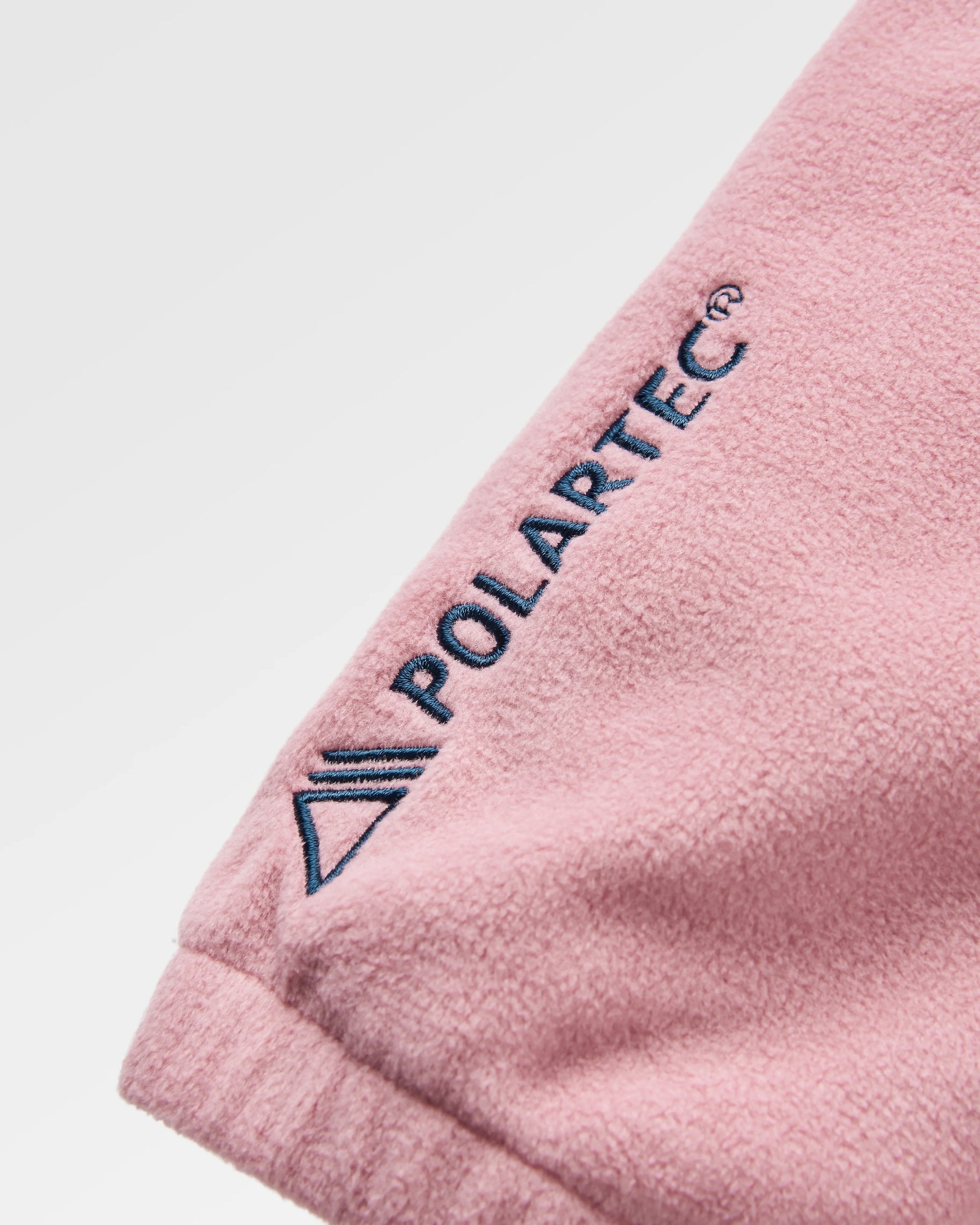 Ayla Recycled Micro Polartec® Fleece - Pink Haze - Flatlay