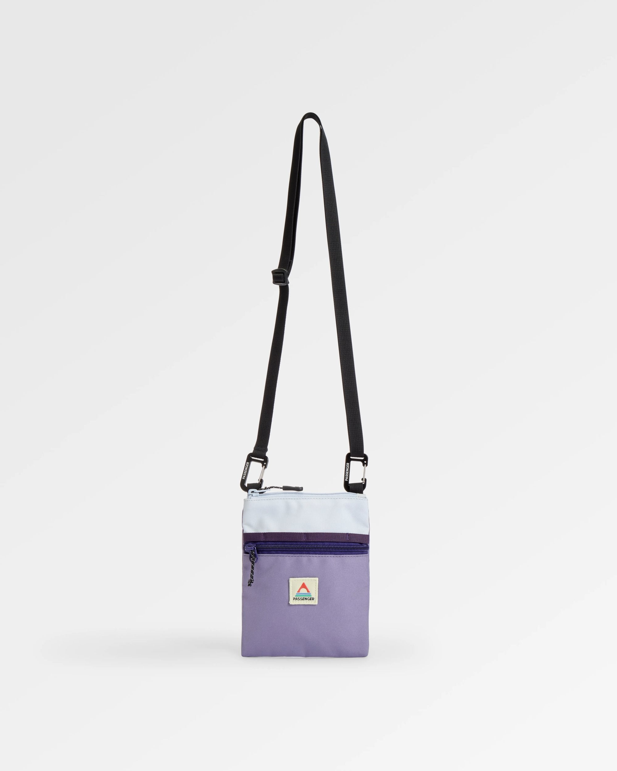 Journey Crossbody Bag - Heather/ Deep Purple - Flatlay