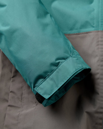 Trailscape Men's Waterproof Jacket - Deep Ocean/Slate Grey - Flatlay