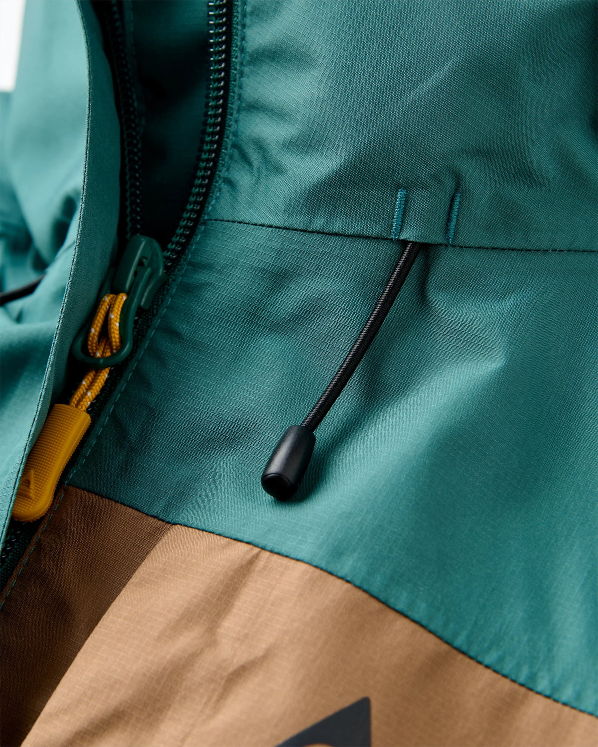 Trailscape Men's Waterproof Jacket - Deep Ocean/Slate Grey - Flatlay