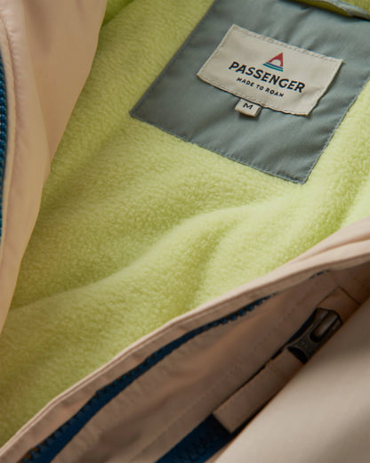 Finn Recycled Polar Fleece Lined Jacket - Pistachio - Flatlay